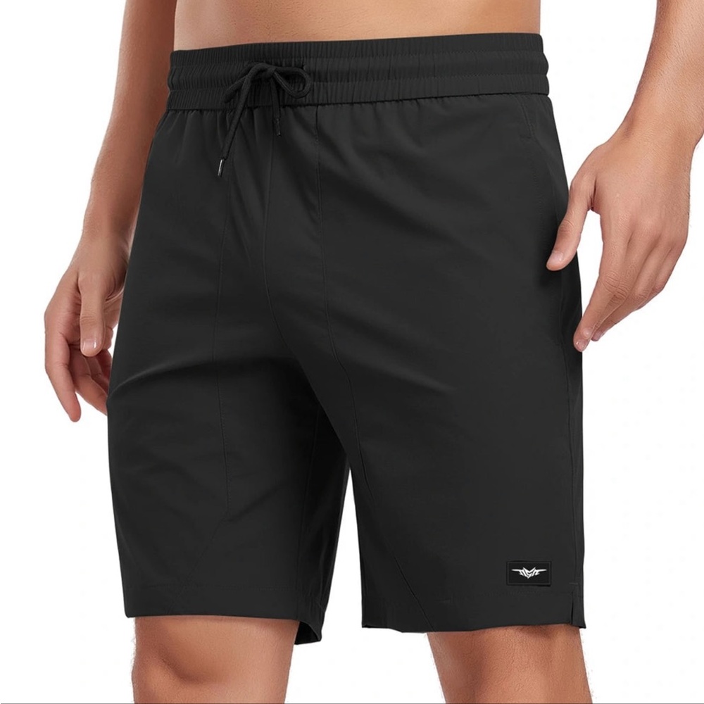 Men's Black Swim Board Shorts